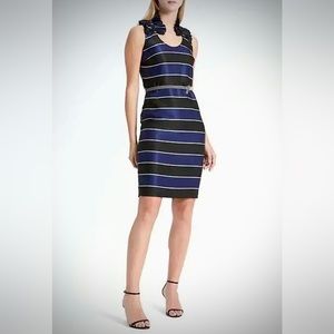 Banana Republic blue striped dress